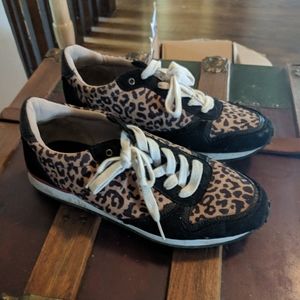 Womens Target leopard print sneakers